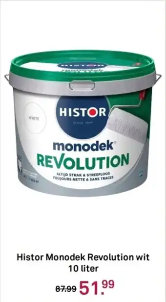 Karwei Histor Monodek Revolution wit aanbieding