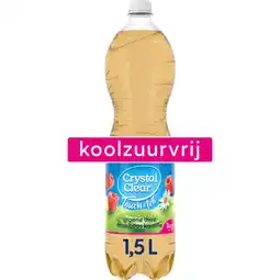 Jumbo Crystal Clear Koolzuurvrij Groene Thee Framboos Kamille 1,5L aanbieding