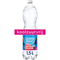 Jumbo Crystal Clear Koolzuurvrij Framboos Bosbes 1,5L aanbieding