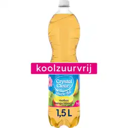 Jumbo Crystal Clear Koolzuurvrij Rooibos Mango Hibiscus 1,5L aanbieding