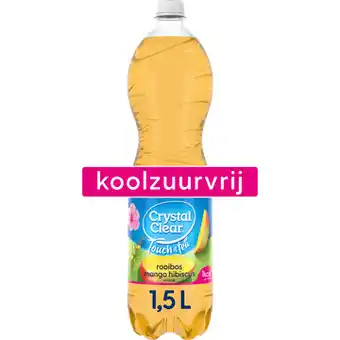 Jumbo Crystal Clear Koolzuurvrij Rooibos Mango Hibiscus 1,5L aanbieding