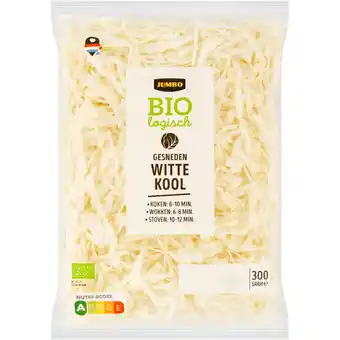 Jumbo Jumbo Biologisch Gesneden Witte Kool 300 g aanbieding