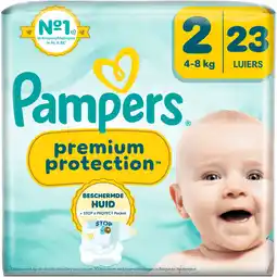 Jumbo Pampers Premium Protection Maat 2, 23 Luiers aanbieding