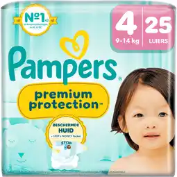 Jumbo Pampers Premium Protection Maat 4, 25 Luiers aanbieding