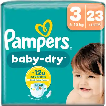 Jumbo Pampers Baby-Dry Maat 3, 23 Luiers aanbieding