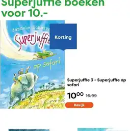 The Read Shop Superjuffie 3 - Superjuffie op safari aanbieding