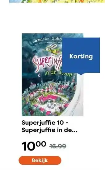 The Read Shop Superjuffie 10 - Superjuffie in de storm aanbieding