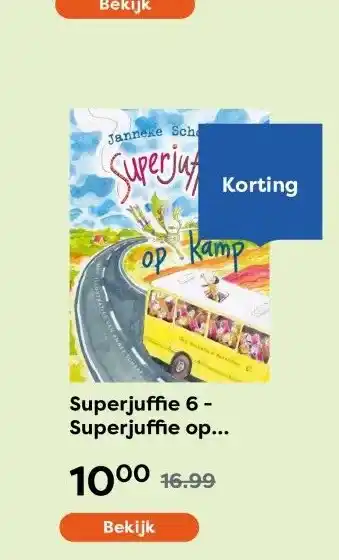 The Read Shop Superjuffie 6 - Superjuffie op kamp aanbieding