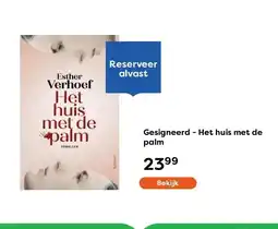 The Read Shop Gesigneerd - Het huis met de palm aanbieding