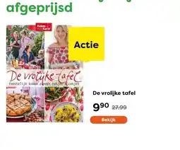 The Read Shop De vrolijke tafel aanbieding