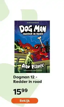 The Read Shop Dogman 12 - Redder in rood aanbieding