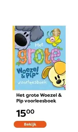 The Read Shop Het grote Woezel & Pip voorleesboek aanbieding