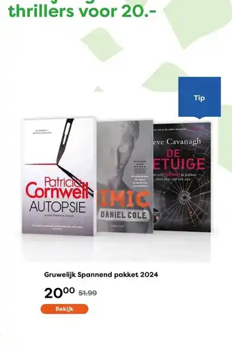 The Read Shop Gruwelijk Spannend pakket 2024 aanbieding