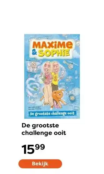 The Read Shop De grootste challenge ooit aanbieding