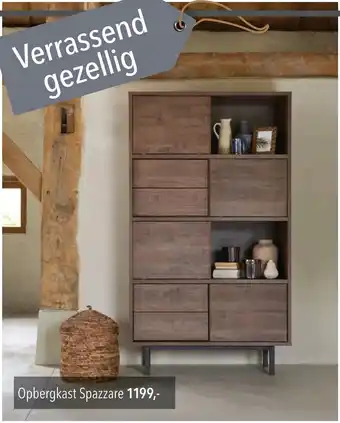 Pronto wonen Opbergkast Spazzare aanbieding