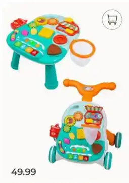 Prenatal Playgro 2 in 1 babywalker en speeltafel aanbieding