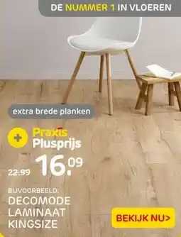 Praxis DECOMODE LAMINAAT KINGSIZE aanbieding