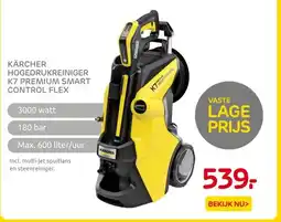 Praxis KÄRCHER HOGEDRUKREINIGER K7 PREMIUM SMART CONTROL FLEX aanbieding