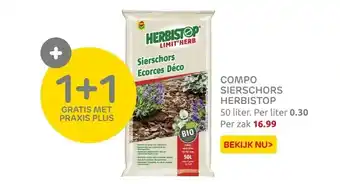 Praxis COMPO SIERSCHORS HERBISTOP aanbieding