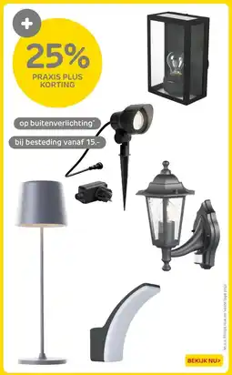 Praxis 25% PRAXIS PLUS KORTING aanbieding