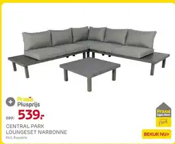 Praxis CENTRAL PARK LOUNGESET NARBONNE aanbieding