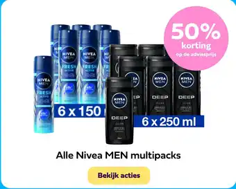 Plein.nl Alle Nivea MEN multipacks aanbieding