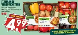 MCD Supermarkt ITALIAANSE VERSPAKKETTEN aanbieding