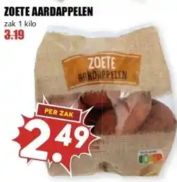 MCD Supermarkt ZOETE AARDAPPELEN aanbieding