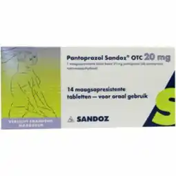 Plein.nl Sandoz Pantoprazol OTC 20 mg 14 aanbieding