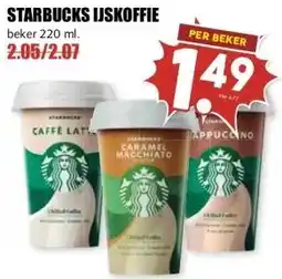 MCD Supermarkt STARBUCKS IJSKOFFIE aanbieding