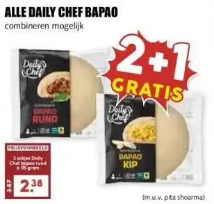 MCD Supermarkt ALLE DAILY CHEF BAPAO aanbieding