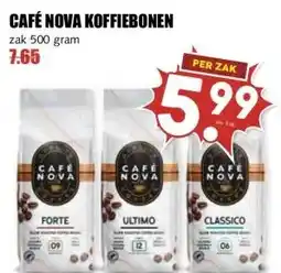 MCD Supermarkt CAFÉ NOVA KOFFIEBONEN aanbieding