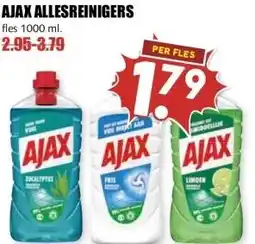 MCD Supermarkt AJAX ALLESREINIGERS aanbieding