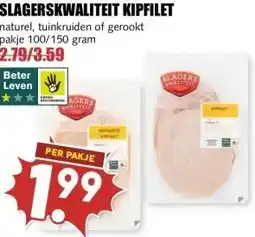 MCD Supermarkt SLAGERSKWALITEIT KIPFILET aanbieding