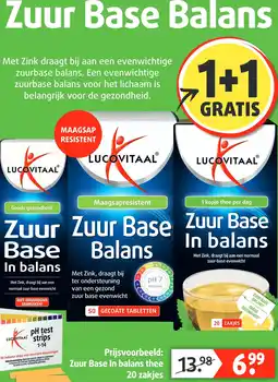 Lucovitaal Zuur Base Balans aanbieding