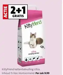 Intratuin Kittyfriend kattenbakvulling Ultra. aanbieding