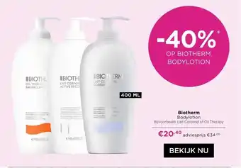 ICI Paris XL Biotherm Bodylotion aanbieding