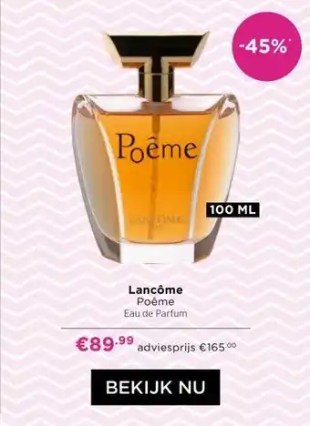 ICI Paris XL Lancôme Poême aanbieding