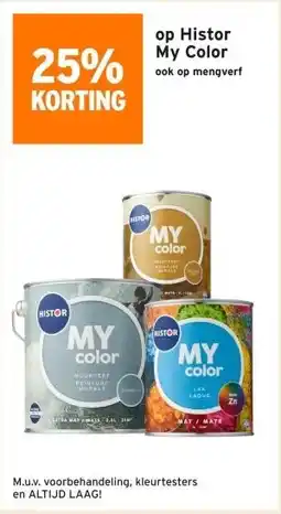 GAMMA op Histor My Color aanbieding