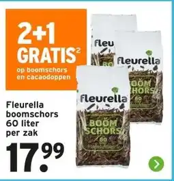 GAMMA Fleurella boomschors 60 liter per zak aanbieding