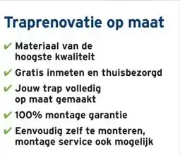 GAMMA Traprenovatie op maat aanbieding