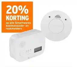 GAMMA op alle Smartwares koolmonoxide- en rookmelders aanbieding