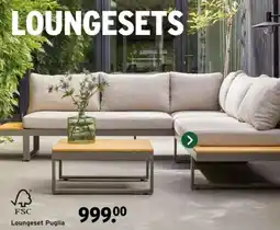 GAMMA FSC Loungeset Puglia aanbieding