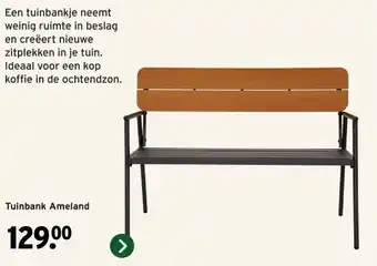 GAMMA Tuinbank Ameland aanbieding