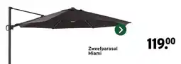 GAMMA Zweefparasol Miami aanbieding