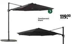 GAMMA Zweefparasol Miami aanbieding