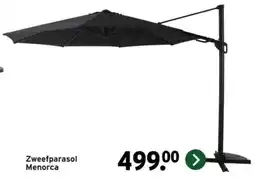 GAMMA Zweefparasol Menorca aanbieding