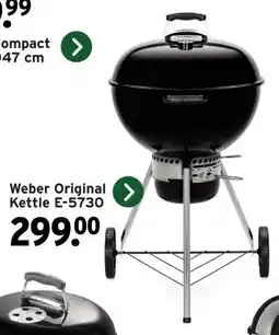 GAMMA Weber Original Kettle E-5730 aanbieding