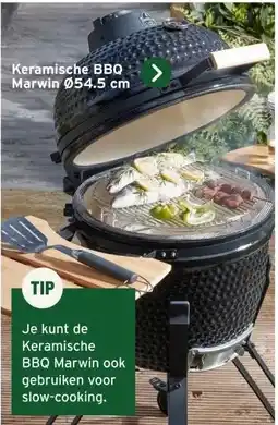 GAMMA Keramische BBQ Marwin Ø 54.5 cm aanbieding