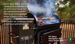 GAMMA Pit Boss Navigator 850 hout pellet grill aanbieding